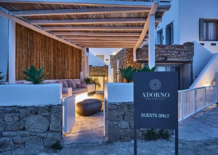 Adorno And Ornos (Mykonos)